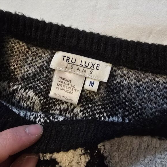 Tru Luxe sweater womens medium - Picture 3 of 5